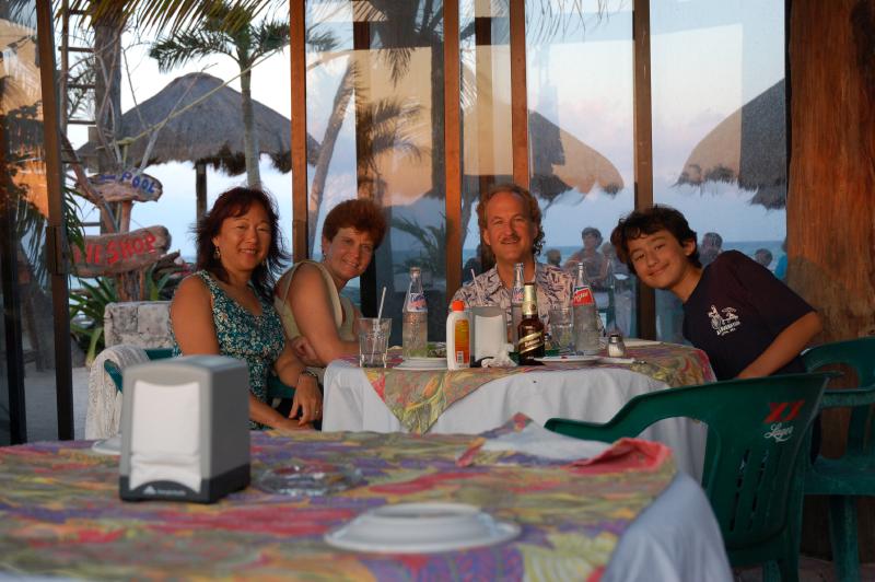 Sunset dinner at Buena Vida