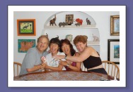 Casa de Schorow at table