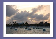 Akumal Bay at Sunset