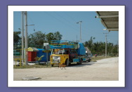 Akumal Town Carnival Bus