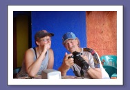 Tia, David & Camera at the Mango