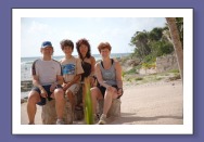 Family at Half Moon Bay