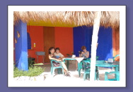 Mona, Marc & Tia at Mango Cafe