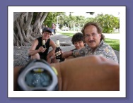 Readying to fly home from Cancun