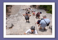 Marcus, Tia about to summit Pyramid