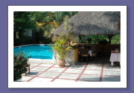 Club Med: Pool where we dined