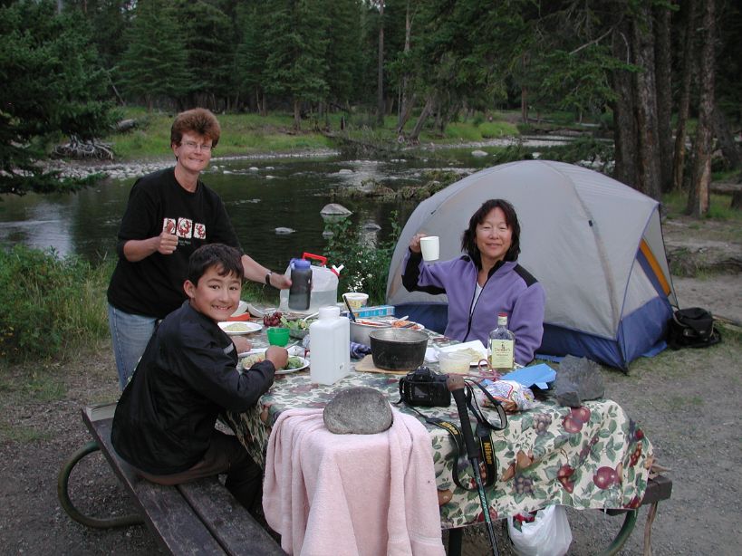 Slough Creek camp